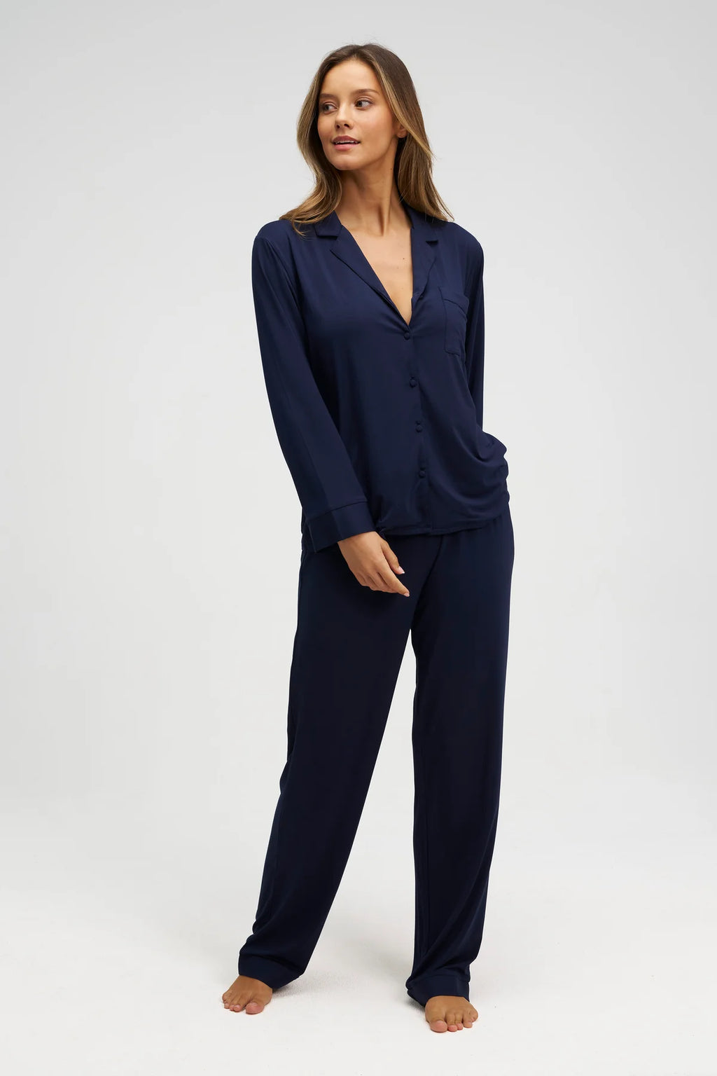 Long Tencel PJ Set