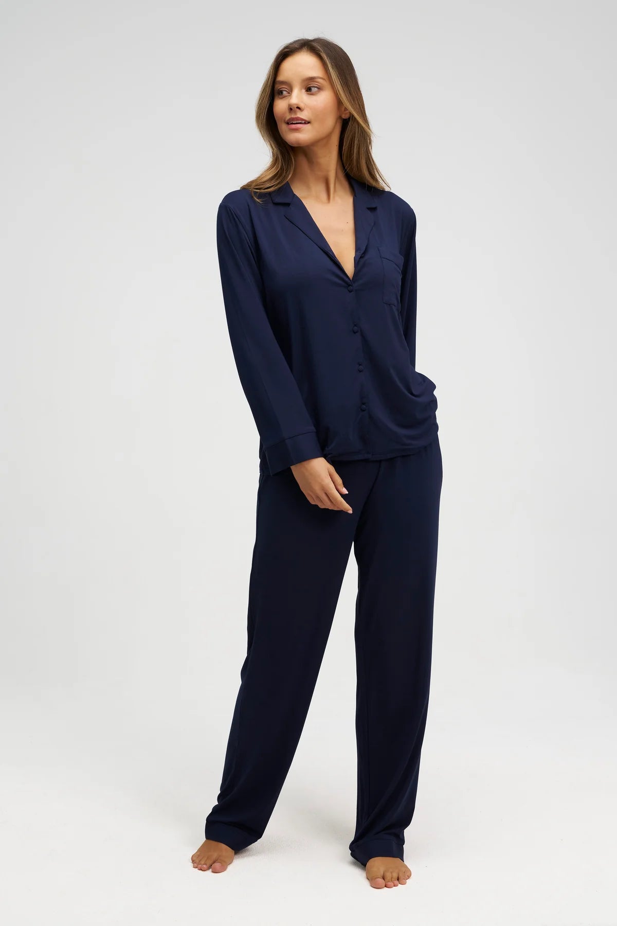 Long Tencel PJ Set