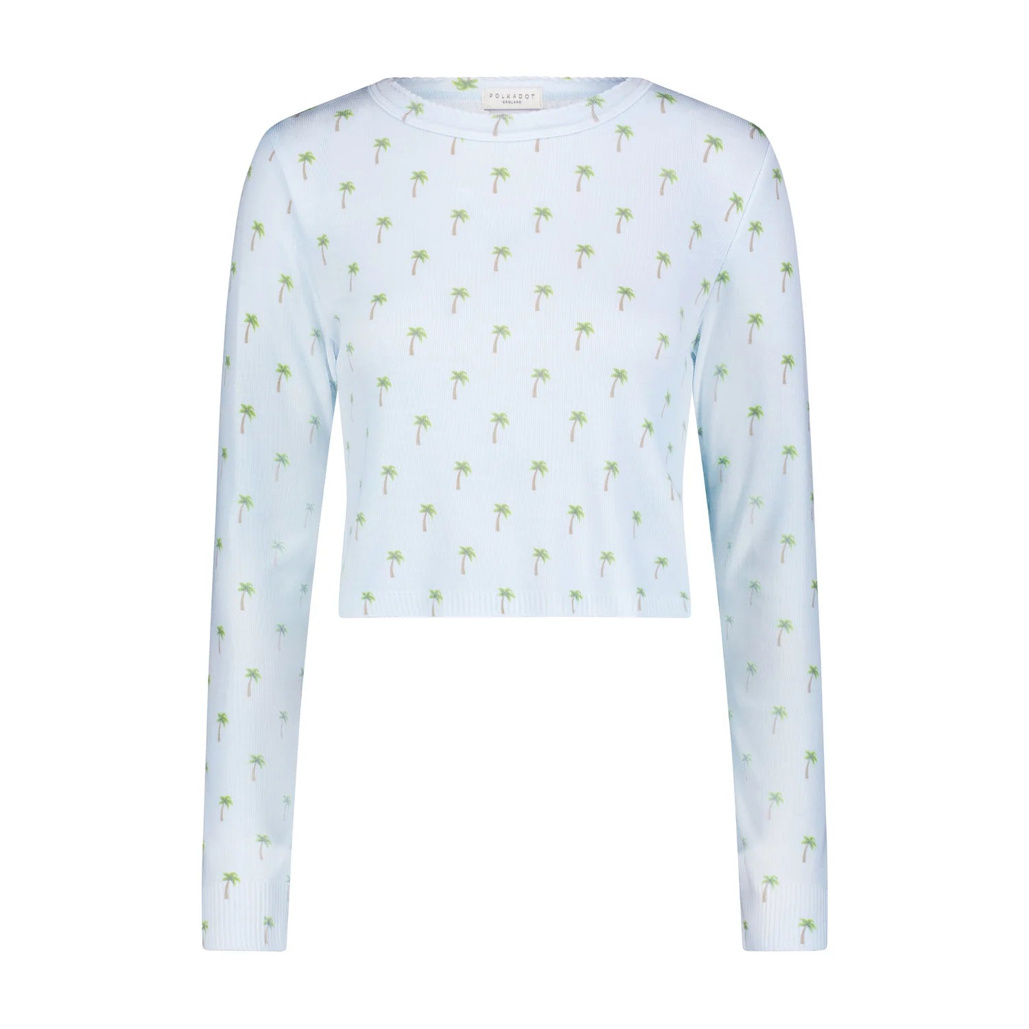 Palm Sky Nell Crop Slouchy