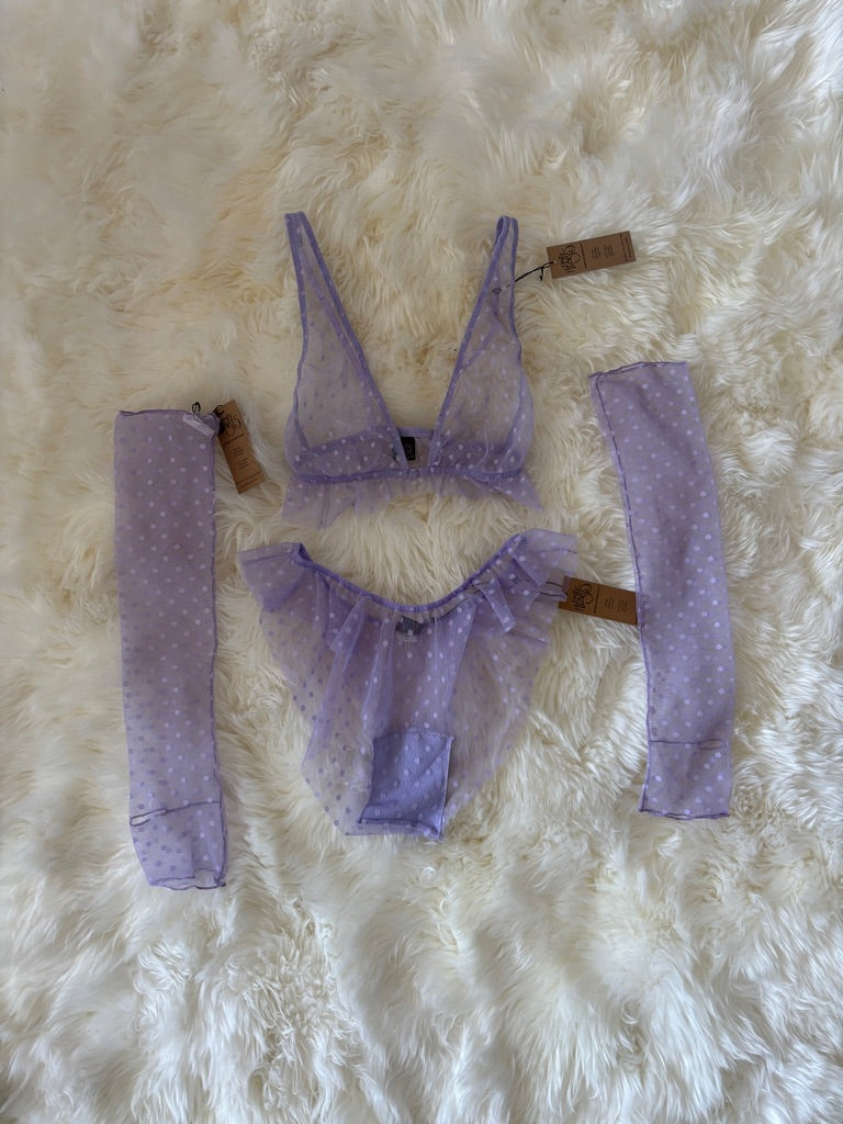 Coucou Ruffle Bralette