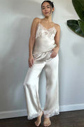 Silk Charmeuse Pants