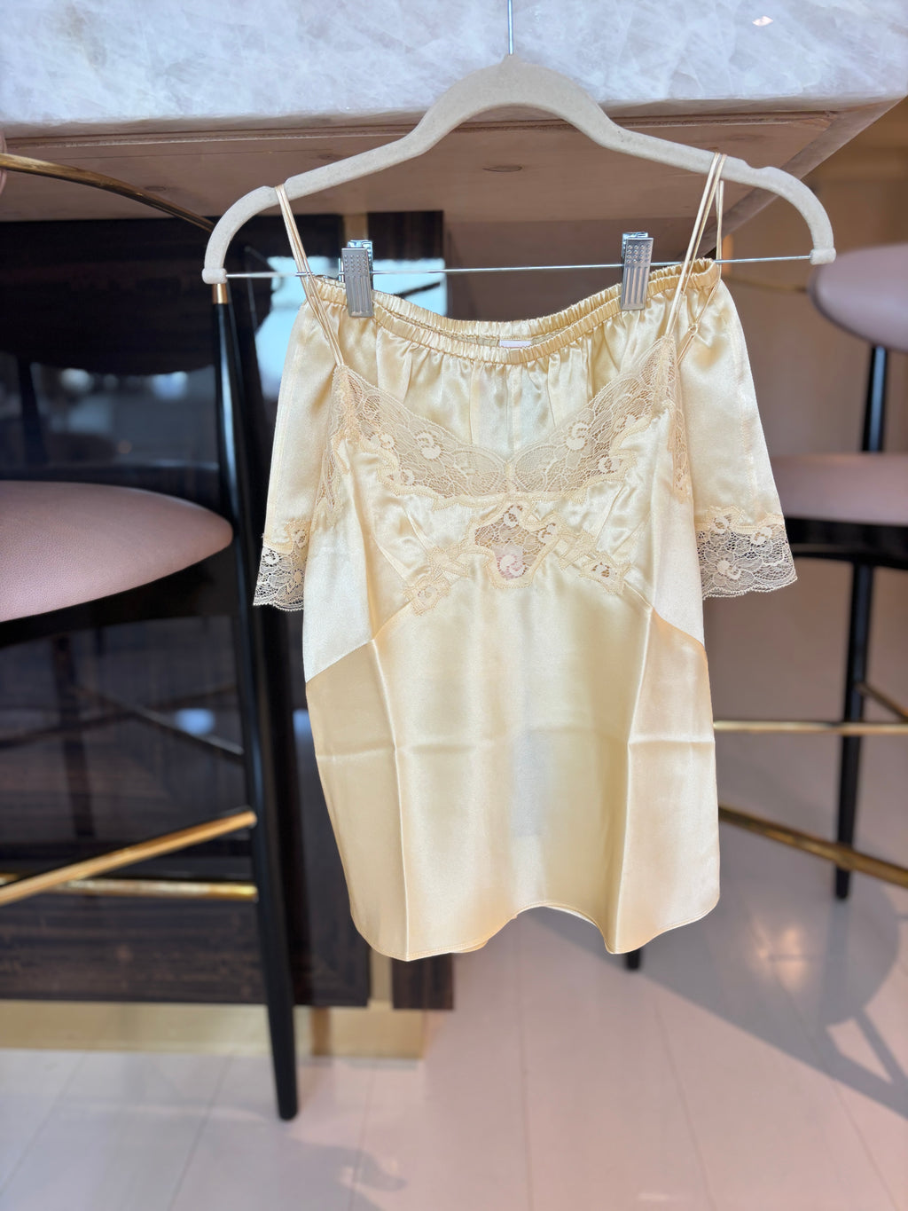 Silk Charmeuse Cami