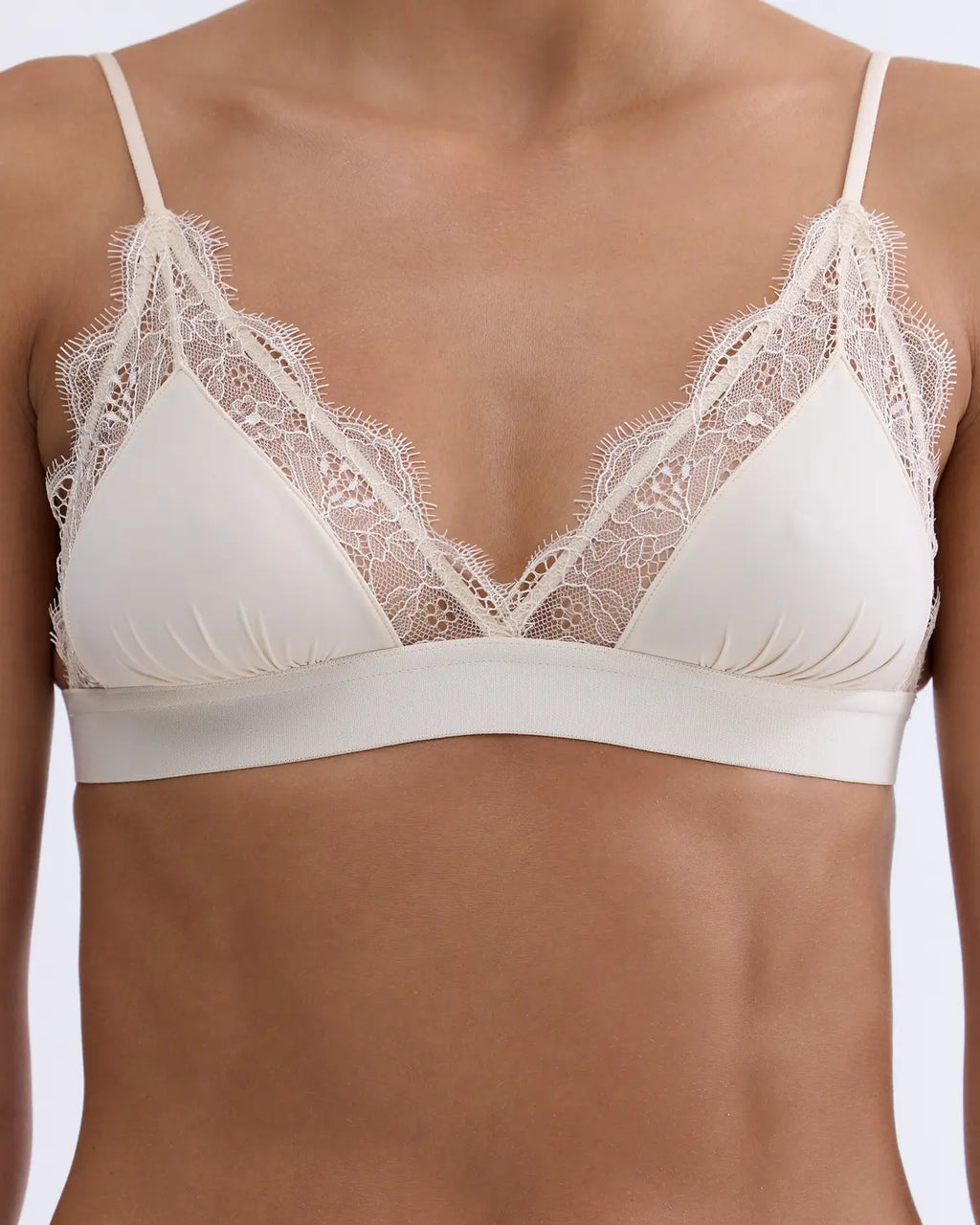 Love Lace Delicate Triangle Bralette