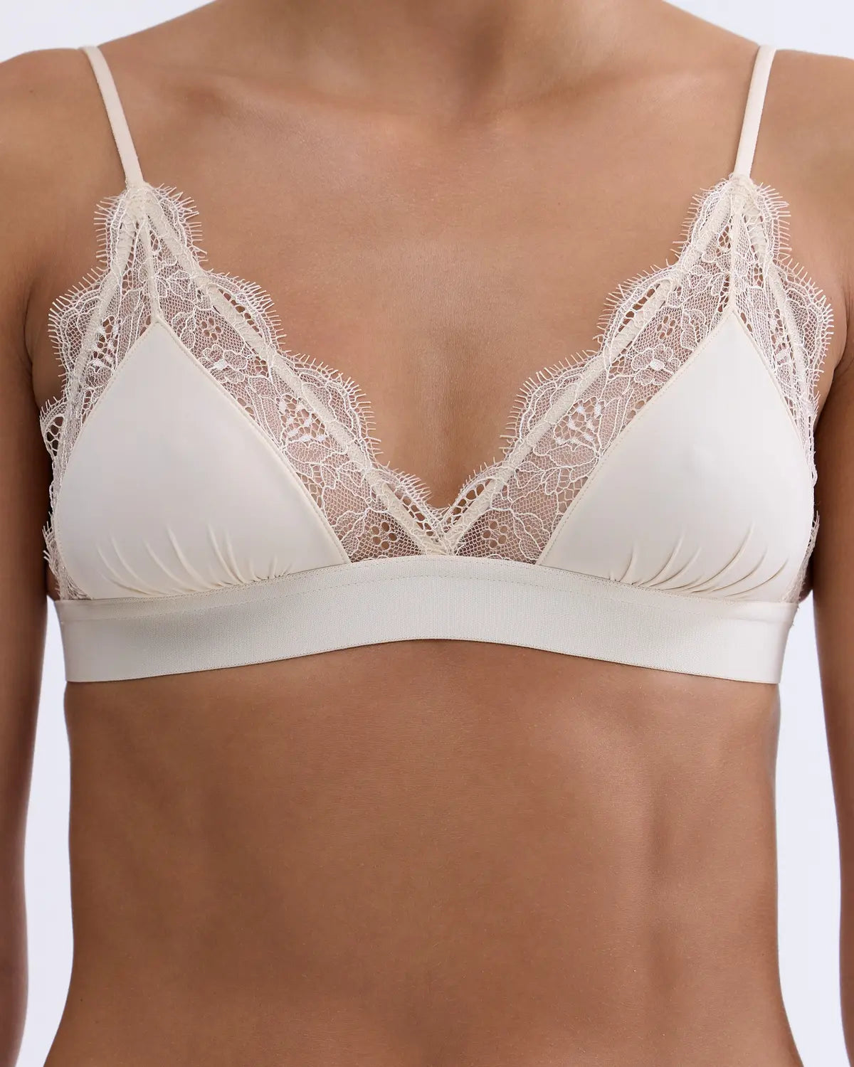 Love Lace Delicate Triangle Bralette