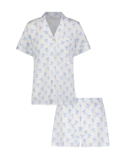 Harry Set Blue Forever Love Bow Print