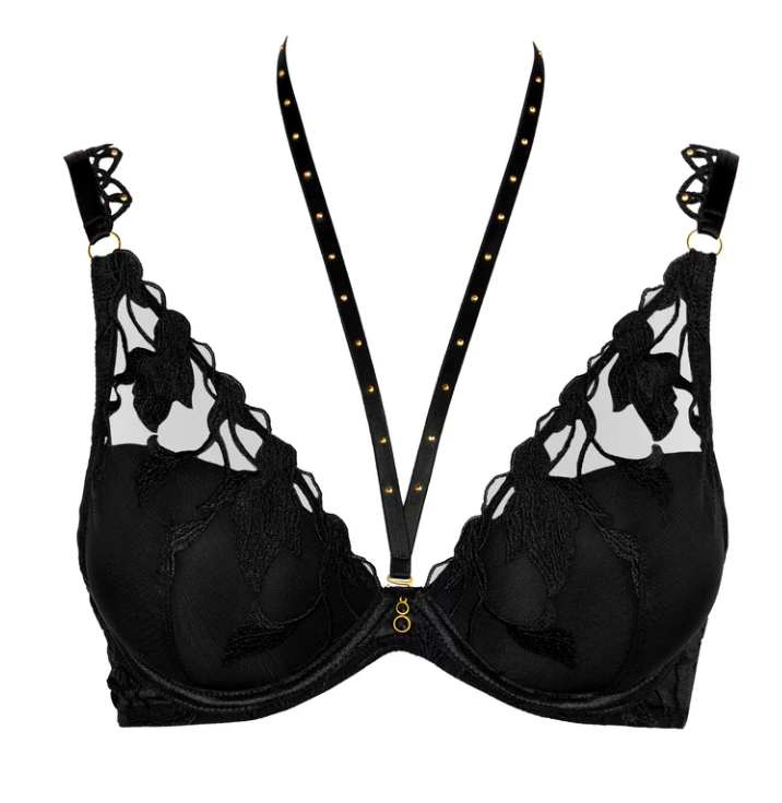 Night At Paradise Plunge Bra