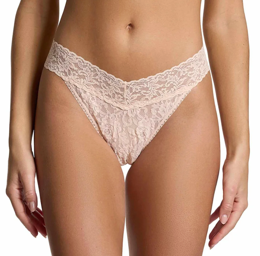 Signature Lace Original Rise Thong