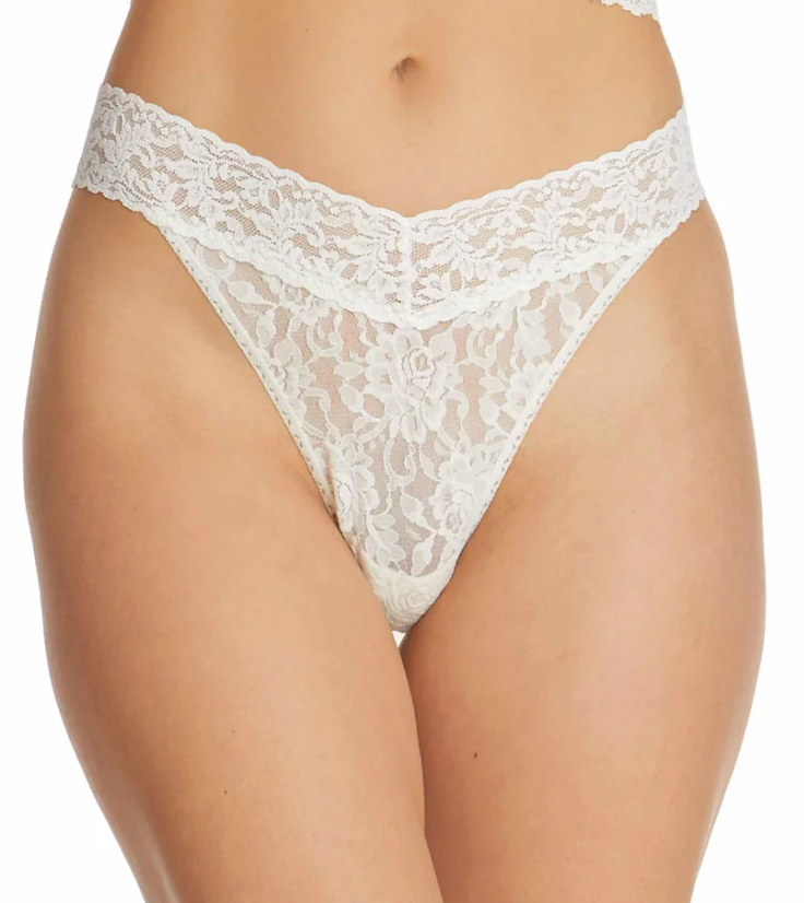 Signature Lace Original Rise Thong